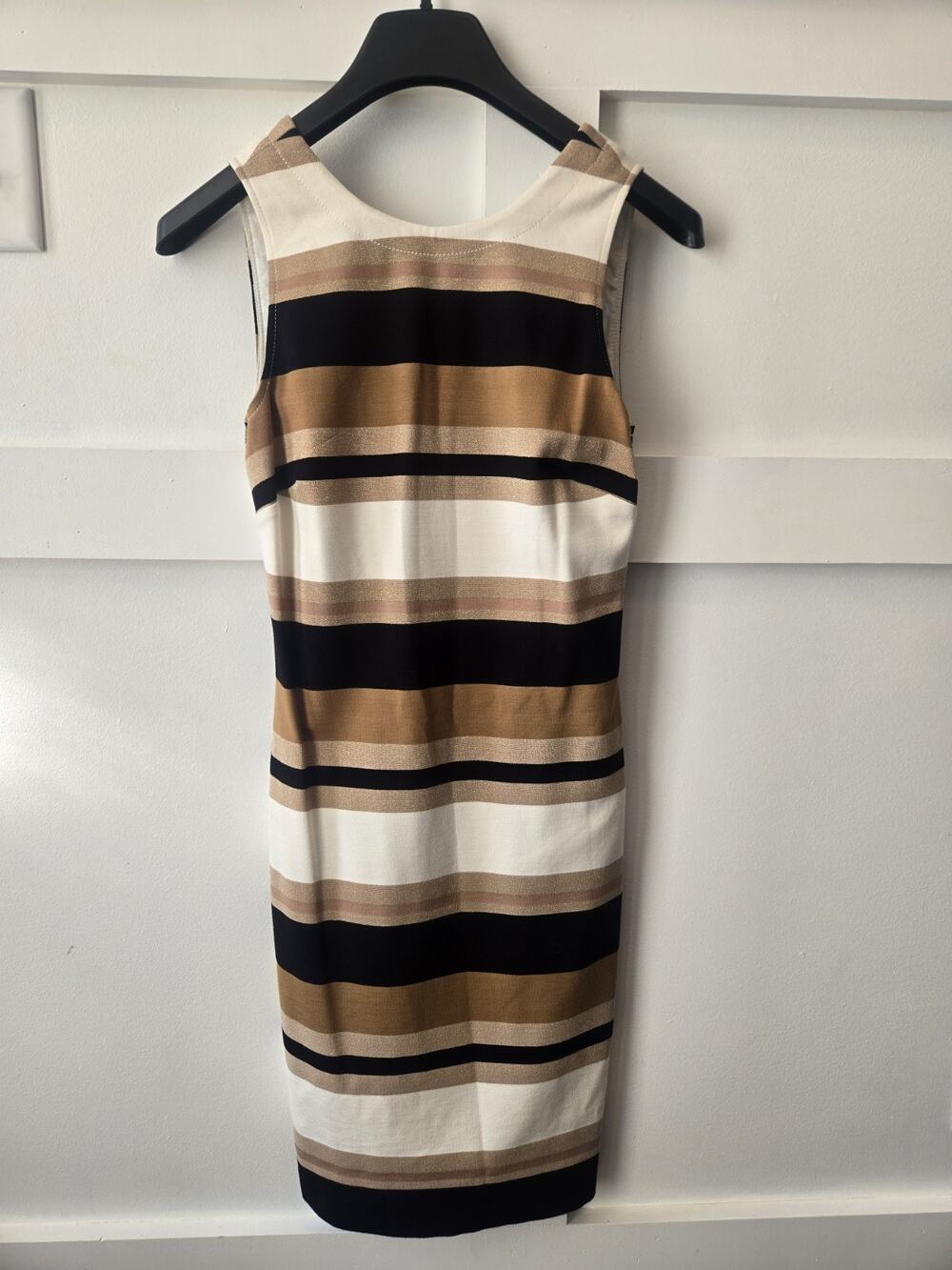 NWT Banana Republic Sleeveless Striped Sheath Dress Size 21